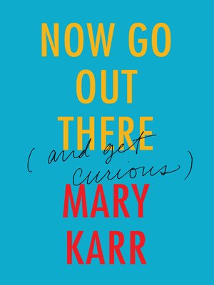 cover image of Now Go Out There